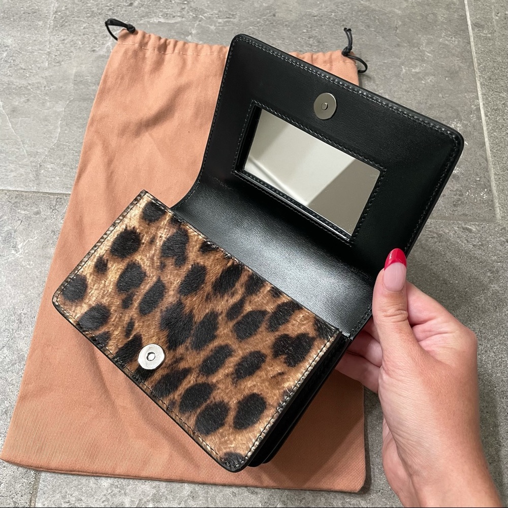 NWT Alaïa Leopard-Printed Clutch Bag - Picture 4 of 9
